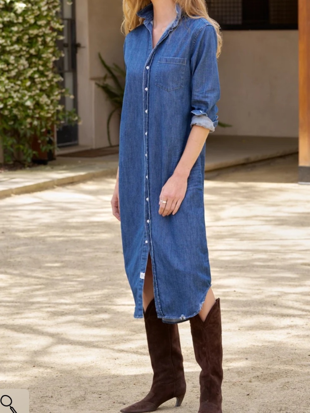 Frank and Eileen Rory in Distressed Indigo Wash